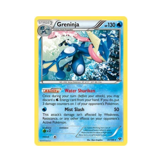 포켓몬 TCG 개굴닌자 RH XY (영문판)