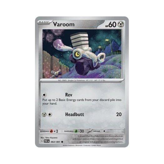 Pokemon TCG Varoom C Paldean Fates (English Ver.)