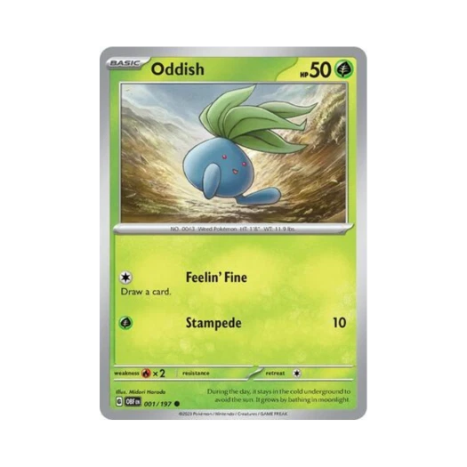 포켓몬 TCG 뚜벅쵸 C 옵시디언 플레임즈 (영문판) 카드 이미지