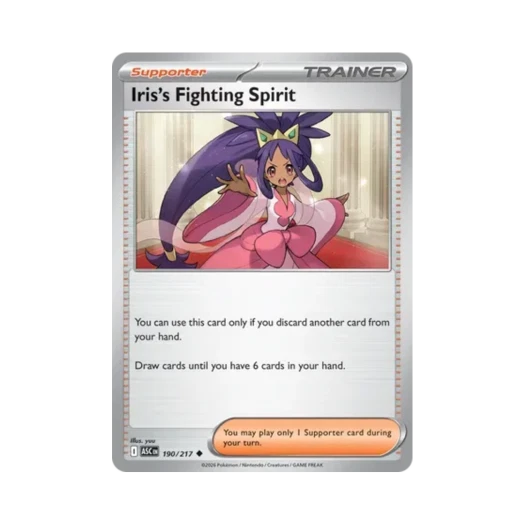 포켓몬 TCG 아이리스의 투지 I 메가 에볼루션 어센드 히어로즈 (영문판)
