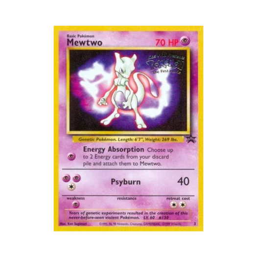 Pokemon TCG Mewtwo P Wizards of the Coast Promos (English Ver.)