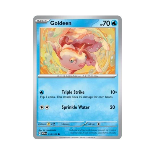 Pokemon TCG Goldeen C Scarlet & Violet 151 (English Ver.)