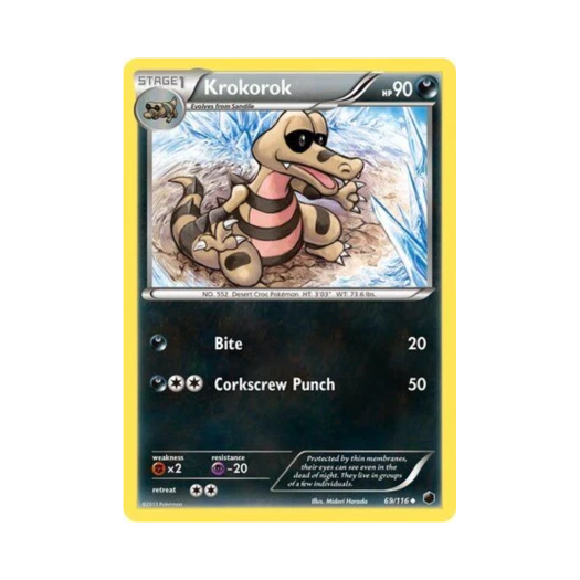 포켓몬 TCG 악비르 U 플라스마 프리즈 (영문판)