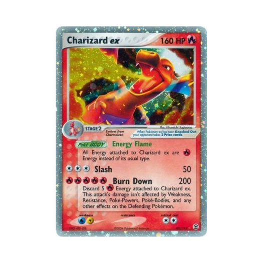 포켓몬 TCG 리자몽 ex RHe EX 파이어레드 & 리프그린 (영문판)