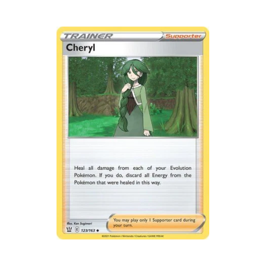 Pokemon TCG Cheryl U Battle Styles (English Ver.)