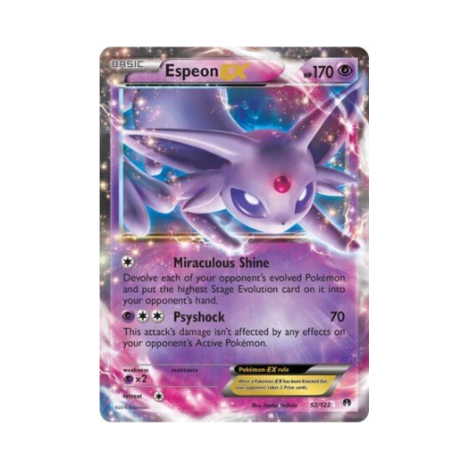 포켓몬 TCG 에브이 EX RHE 브레이크포인트 (영문판)