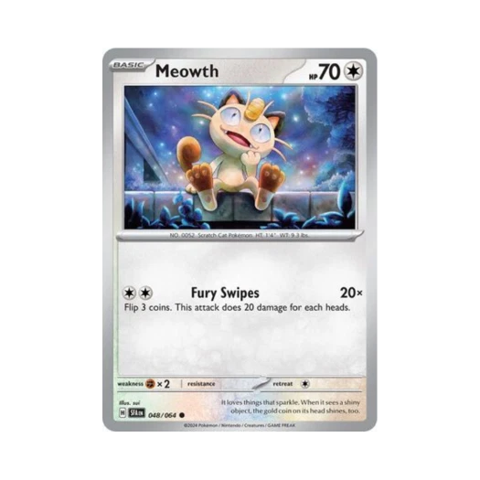 Pokemon TCG Meowth C Shrouded Fable (English Ver.)