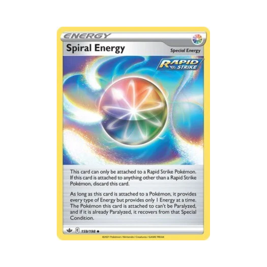 포켓몬 TCG 스파이럴 에너지 U 칠링 레인 (영문판)