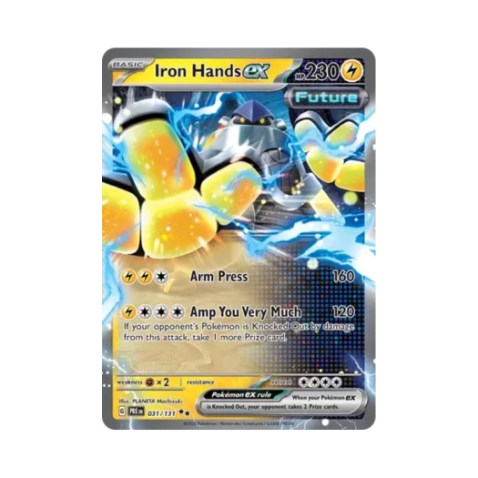 포켓몬 TCG 무쇠손 ex DR 프리즈매틱 에볼루션즈 (영문판)