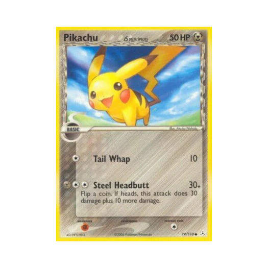 포켓몬 TCG 피카츄 C EX 홀론 팬텀 (영문판)