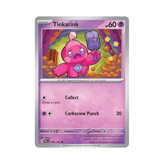 Pokemon TCG Tinkatink C Paldea Evolved (English Ver.)
