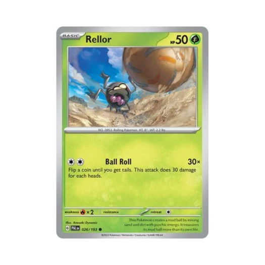 Pokemon TCG Rellor C Paldea Evolved (English Ver.)