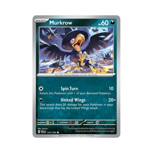 포켓몬 TCG 니로우 C 팔데아 이볼브드 (영문판)