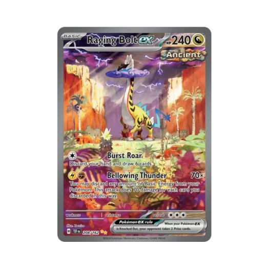 포켓몬 TCG 날뛰는우레 ex SIR 템포럴 포시스 (영문판)