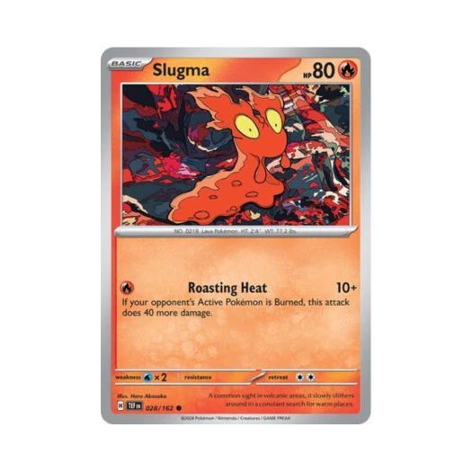 Pokemon TCG Slugma C Temporal Forces (English Ver.)
