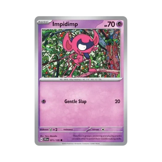 Pokemon TCG Impidimp C Journey Together (English Ver.)