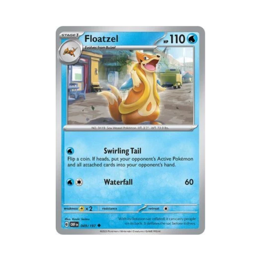 포켓몬 TCG 플로젤 U 옵시디언 플레임즈 (영문판) 카드 이미지