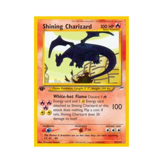 Pokemon TCG Shining Charizard RS Neo Destiny (English Ver.)