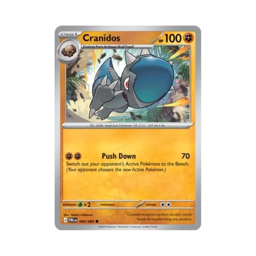 포켓몬 TCG 두개도스 C 피치 블랙 (영문판) 카드 이미지