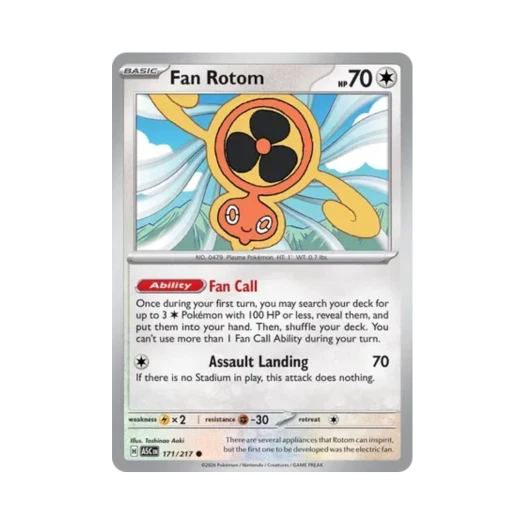 포켓몬 TCG 스핀 로토무 C 메가 에볼루션 어센드 히어로즈 (영문판)