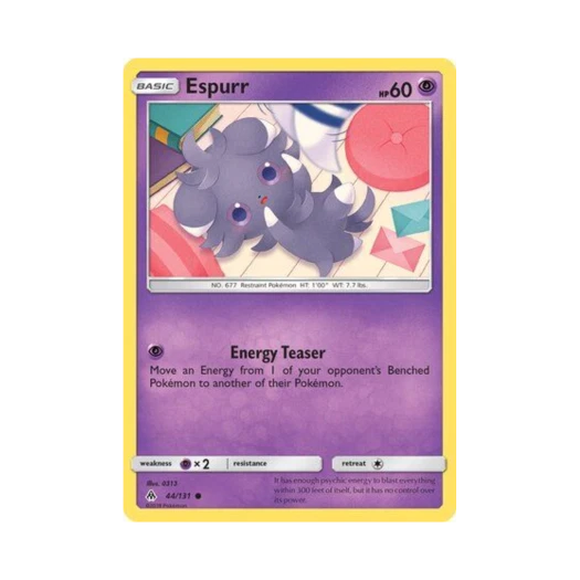 포켓몬 TCG 냐스퍼 C 포비든 라이트 (영문판)