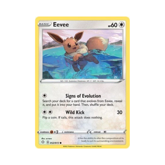 포켓몬 TCG 이브이 C 샤이닝 페이츠 (영문판)