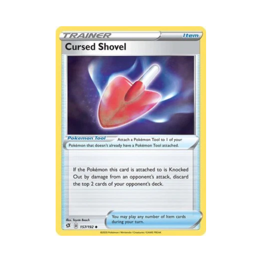 포켓몬 TCG 저주의삽 U 레벌 크래시 (영문판)