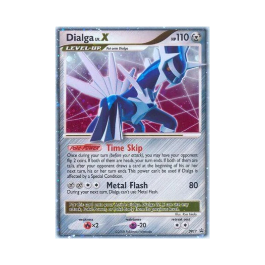 포켓몬 TCG 디아루가 LV.X P 다이아몬드 & 펄 프로모카드 (영문판)