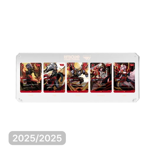 [Faker 2025/2025] Riftbound x 2025 Worlds Champion T1 Signature Edition (Korean Ver.)