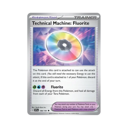 포켓몬 TCG 기술머신 플루어라이트 U 서징 스파크 (영문판)