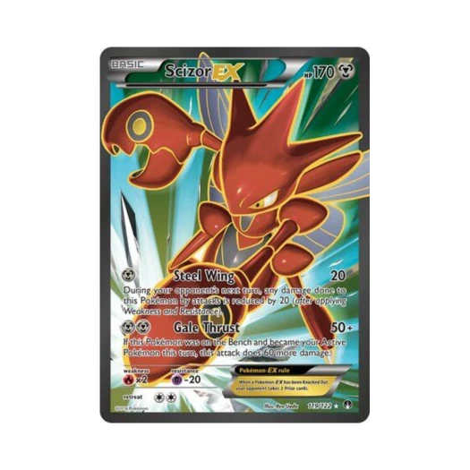 포켓몬 TCG 핫삼 EX RU 브레이크포인트 (영문판)