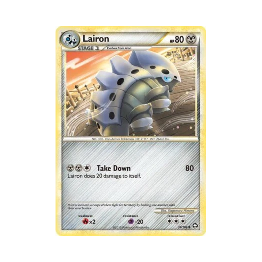 Pokemon TCG Lairon U Triumphant (English Ver.)