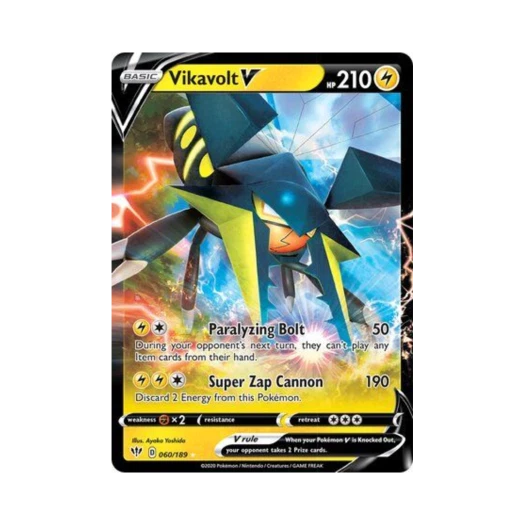 포켓몬 TCG 투구뿌논 V HRV 다크니스 어블레이즈 (영문판)