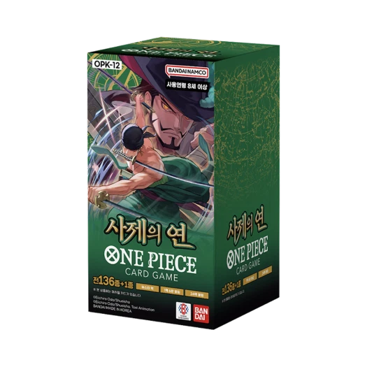 원피스 TCG OPK-12 부스터 팩 사제의 연 (24팩/한글판)
