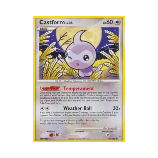 Pokemon TCG Castform U Legends Awakened (English Ver.)