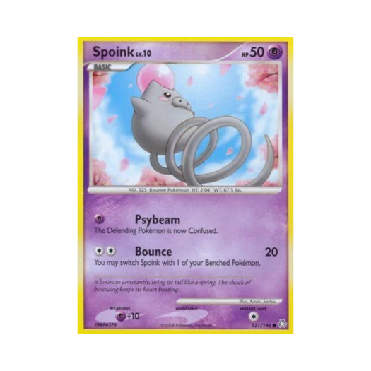 Pokemon TCG Spoink C Legends Awakened (English Ver.)