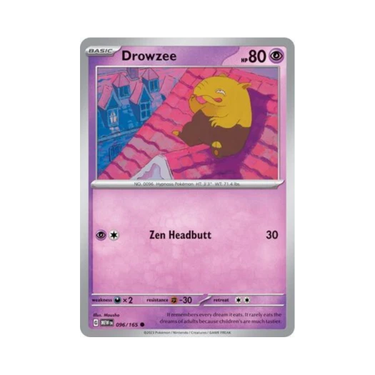 Pokemon TCG Drowzee C Scarlet & Violet 151 (English Ver.)