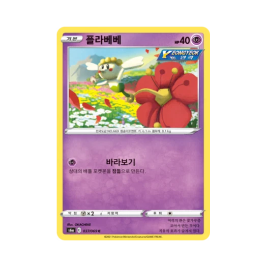 포켓몬 TCG 플라베베 C 이브이 히어로즈 (한글판)