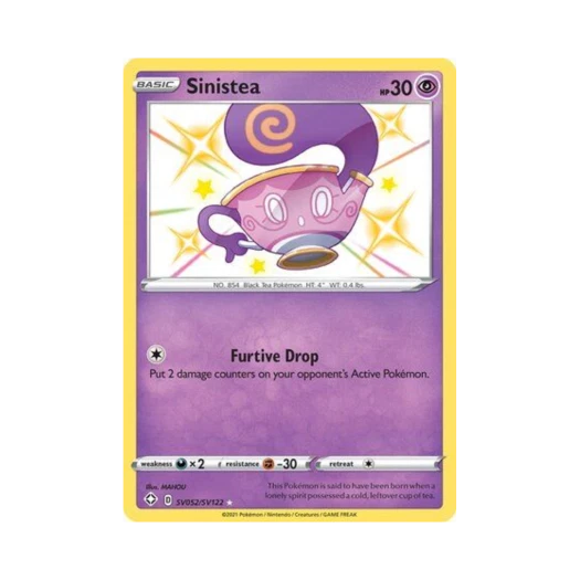 Pokemon TCG Sinistea RS Shining Fates (English Ver.)