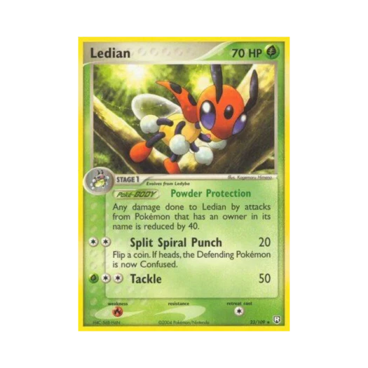 포켓몬 TCG 레디안 R EX 로켓단 리턴즈 (영문판)