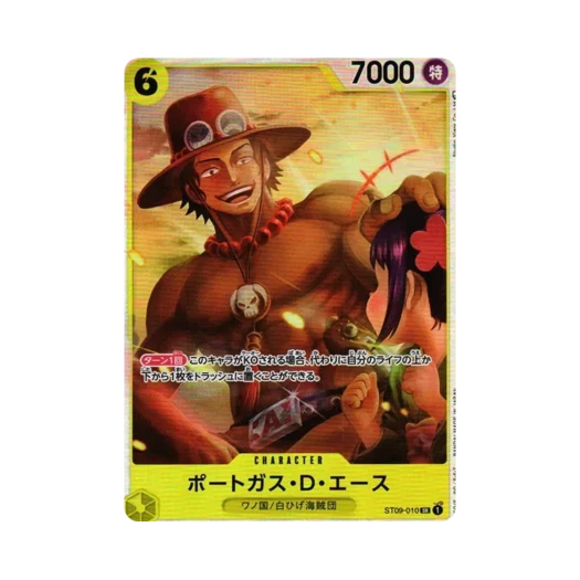 원피스 TCG 포트거스 D. 에이스 SR ST09-010 스타트 덱 야마토 (일어판)