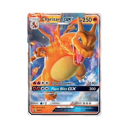 Pokemon TCG Charizard GX Jumbo P Sun & Moon Promos (English Ver.)