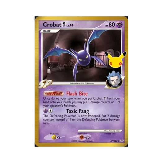Pokemon TCG Crobat G U 30th Celebration Classic Collection (English Ver.)
