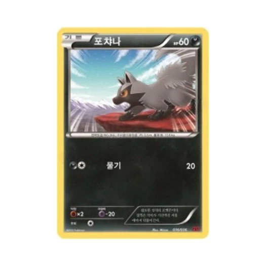 포켓몬 TCG 포챠나 XY 퍼스트 세트 푸호꼬의 진화 (한글판)