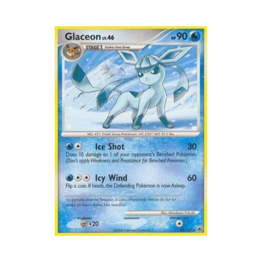 포켓몬 TCG 글레이시아 R 마제스티 던 (영문판)