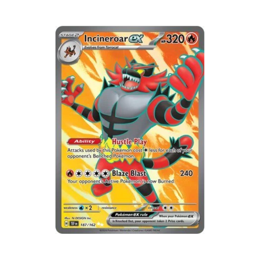포켓몬 TCG 어흥염 ex UR 템포럴 포시스 (영문판)