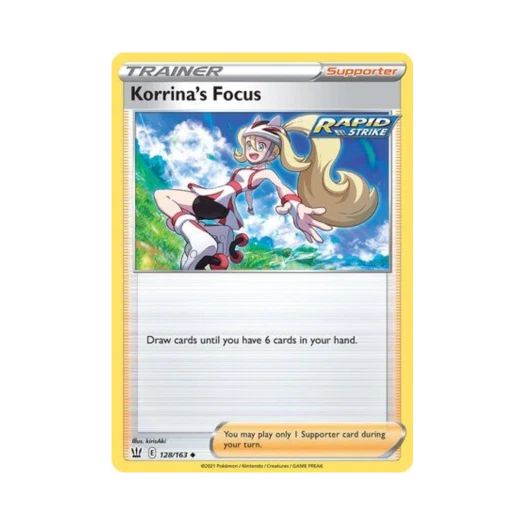 포켓몬 TCG 코르니의 기합 U 배틀 스타일즈 (영문판)