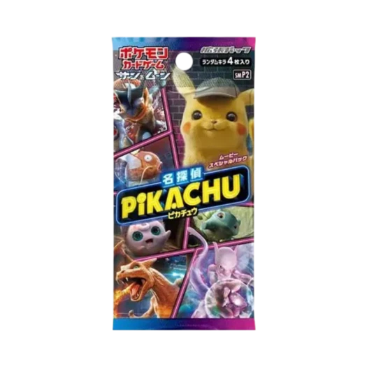 Pokemon TCG Sun&Moon Movie Special Pack Detective Pikachu Pack (Card of 4/Japanese Ver.)