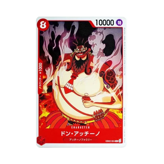 One Piece TCG Don Accino C EB02-004 Extra Booster Anime 25th Collection (Japanese Ver.)