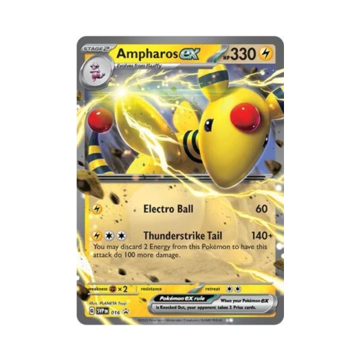 포켓몬 TCG 전룡 ex P 스칼렛 & 바이올렛 프로모 카드 (영문판)